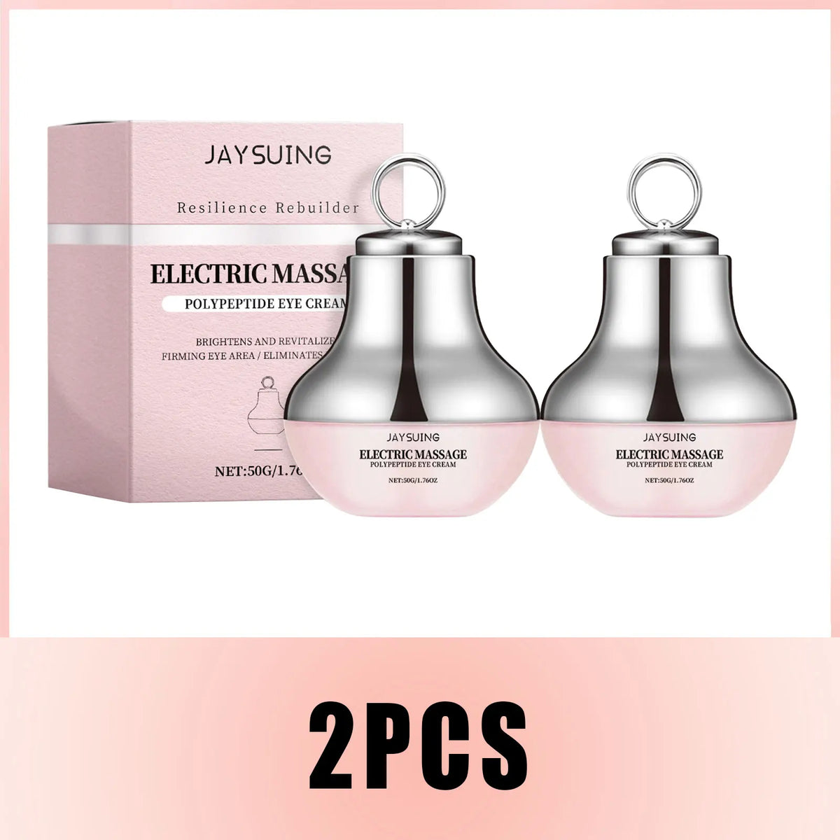 Electric Massage Eye Cream Firming Lifting Fine Line Relieve Tired Eye Gentle Vibration Anti-Wrinkle Moisturizing Under Eye Care